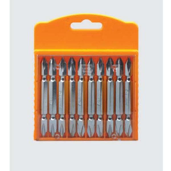 Red Color Precision Screwdriver Bits Double Ends Phillips 1/4'' Drill Bits PH2 Hand Tool Sets
