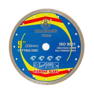 Wholesale 9inch 230mm Porcelain Diamond Blade 230 X 22mm 9&quot; Concrete Cutting Disc from china suppliers