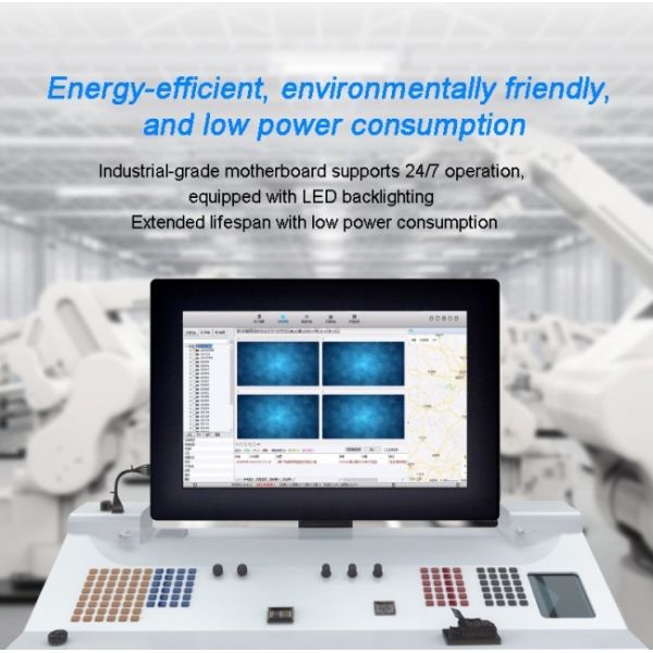 24 Inch High Brightness 1000nits LCD USB DVI Sunlight Readable Embedded Industrial Open Frame Touch Monitor 1000nits Sunlight Readable