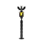 MOC city assembly bricks halloween bat lamp street road light building blocks