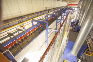 Wholesale Vertical Powder Coating Line For Aluminum Profiles With Standard Surface Area 400m2/T from china suppliers