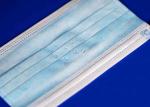 CE/FDA Disposable Face Mask , Fluid Resistant Face Mask Customized Color