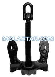 Wholesale Molastar Stockless Steel Anchor For Sale U.S Navy Anchor Marine Ship U.S Navy Anchor Stockless Anchor For Marine from china suppliers