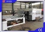 High Speed Flexographic Box Printing Machine 3 Color 1 - 12mm Cardboard
