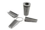 Steel 20CrMnTi 2 / 3 Pieces Post Tensioning Wedge Anchor For Prestressed