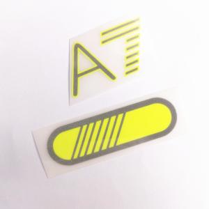 Wholesale Eco Friendly 3D Silicone Heat Transfer Clothing Labels With Reflective Effect from china suppliers
