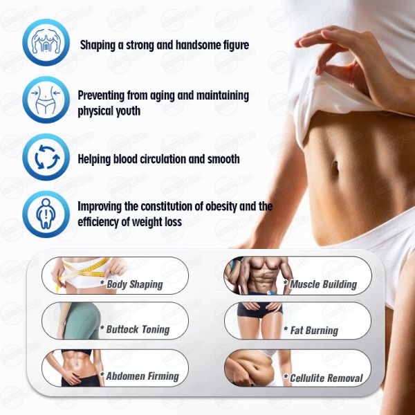 13 Tesla CE Em Sculpt Machine At Home Biphasic Wave