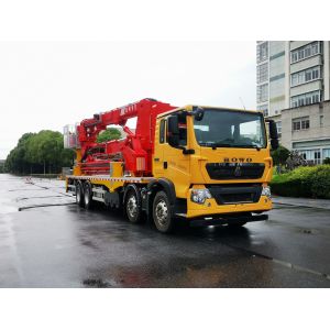 Remote Howo Bucket Type Bridge Inspection Vehicle Easy Operation