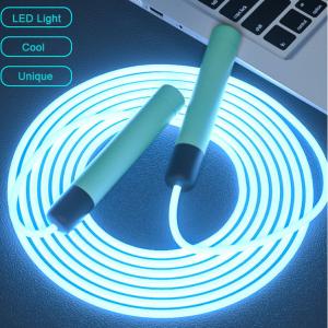 Wholesale Unisex EVA Home Exercise Equipment LED Light Up Skipping Rope from china suppliers