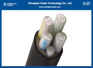 Wholesale 0.6/1kv LV Power Cable Aluminum Cable Unarmored Cable Xlpe Insulated 4x35+1x16mm2 from china suppliers