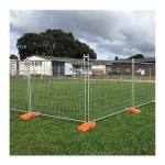 Low Carbon Steel 6*10/6*12 ft Removable Temporary Fence Panels for Temporary