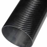High Precision Structural Carbon Fiber Tubes 180mm Diameter