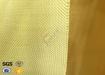 Vest / Helmet Plain Woven Kevlar Fabric High Tensile Fire Reisitance
