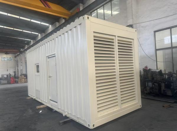 Containerized Soundproof Diesel Generator Set Rated Current 30A-40A 60kva 75kva