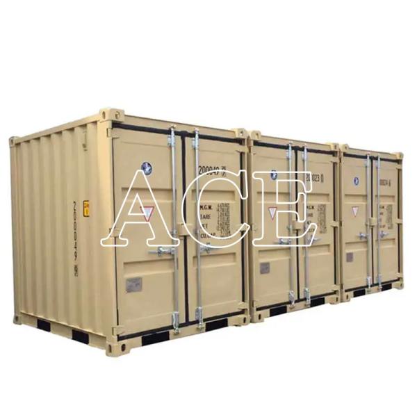 6.5ft Tricon Portable Storage Mini Box 6ft x 8ft Corten Steel Container for