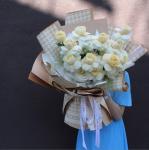 The new popular light luxury series of Hera paper flower packaging materials,