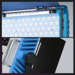 A-2200IT 200w photography photo studio lighting kit with tripod stands soft led