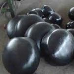 Carbon Steel Stainless Steel End Caps For Pipes ANSI B16.9 DIN EN Black Oil