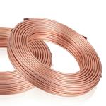 40% Elongation Pure Copper Pancake Coil Capillary Tube 0.3mm-80mm 2mm-610mm