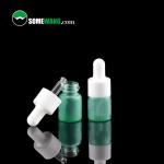 Plastic PET Essential Oil Glass Bottle Serum Bottle With Dropper Glass Inner