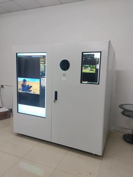 Supermarket Automated Reverse Recycling Machines For PET Bottles / Metal Cans