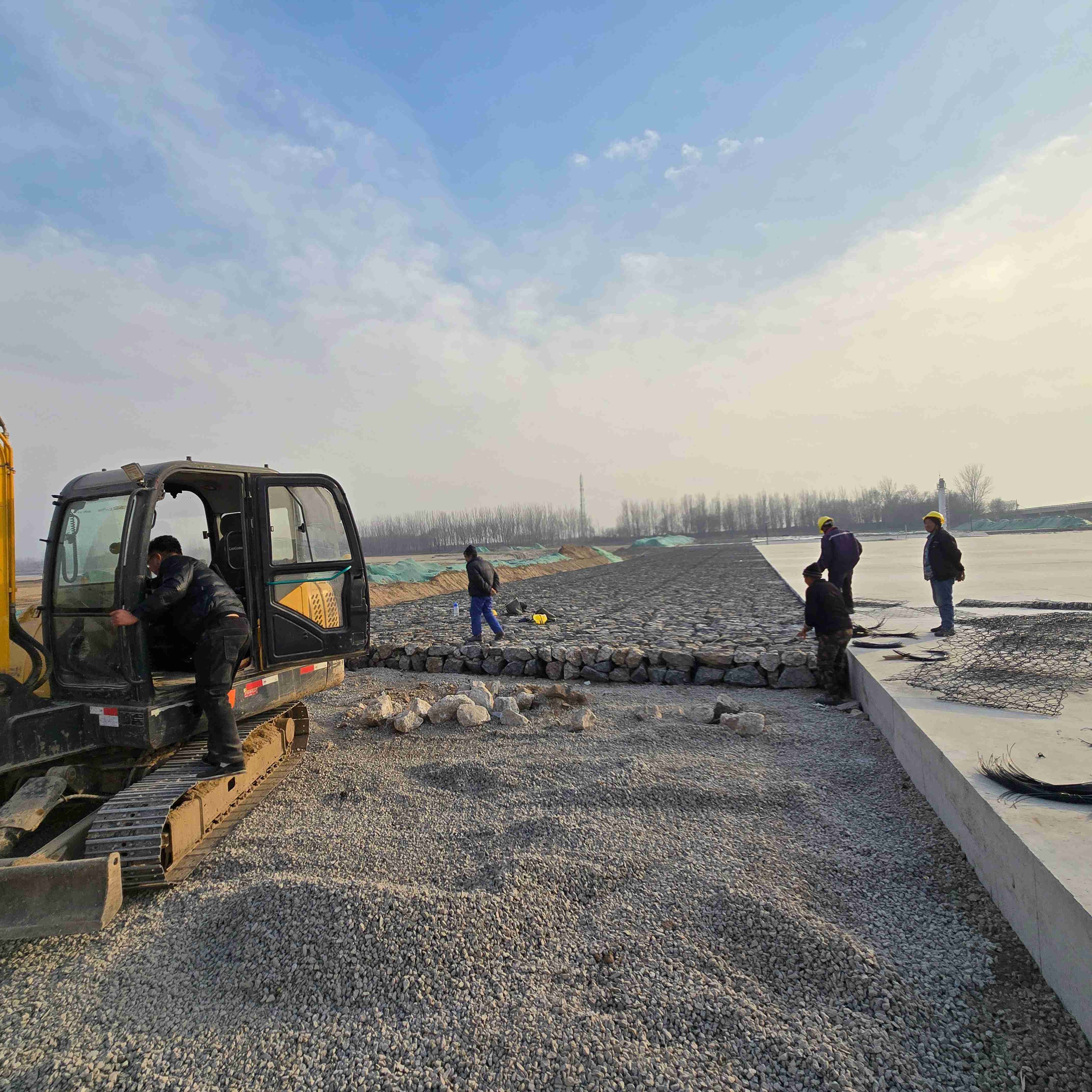 Hot Dip Galvanized Welded Gabion Basket for Retaining Walls