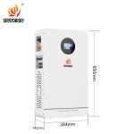 Wall Mounted Lifepo4 Lithium Battery Pack 5.12kWh 300Ah Home Solar Energy