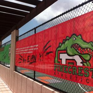 Wholesale Custom Digital Printed Polyester Flag Flex Mesh For Outdoor Advertising from china suppliers
