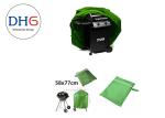 Round Kettle Outdoor BBQ Accessories Convenient Straps Interlock Seams Rot Proof