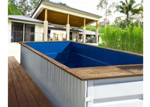 Wholesale Topshaw Customize Free Design 20ft 40ft Australia DIY Shipping Container Pool from china suppliers