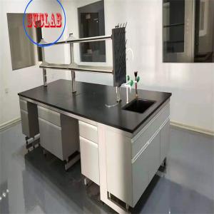 Wholesale Customized Blue White Steel And Wood Chemistry Lab Furniture Laboratory Workench Manufacturers from china suppliers
