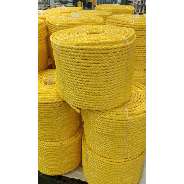 Wholesale High Strength 3 Strand PP Rope 6mm-40mm Size 200m/220m Length For Packaging Bundling