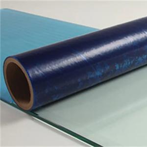 Wholesale Chinese Manufacturing Factory Outlets Free Sample Best Price Blue Transparent PE Plastic Film For Glass Window Or Door from china suppliers