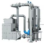 ISO Medicine Fluid Bed Coater Granulator Machine Granules And Pellet Coating