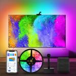 Voice Control Tuya Smart WiFi Ambient RGB TV Backlight Fit For 40-65 Inch