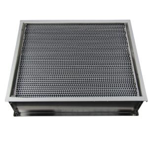 Wholesale Aluminum Frame High Temperature Hepa Filters With 22 Pleats Per 20 Centimeter from china suppliers