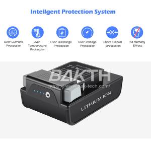 Wholesale BAKTH 21700 5S HF 18V 3000mAh Lithium-ion battery from china suppliers