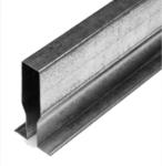 Galvanized Steel Industrial Sectional Door Parts Omega Profile H110