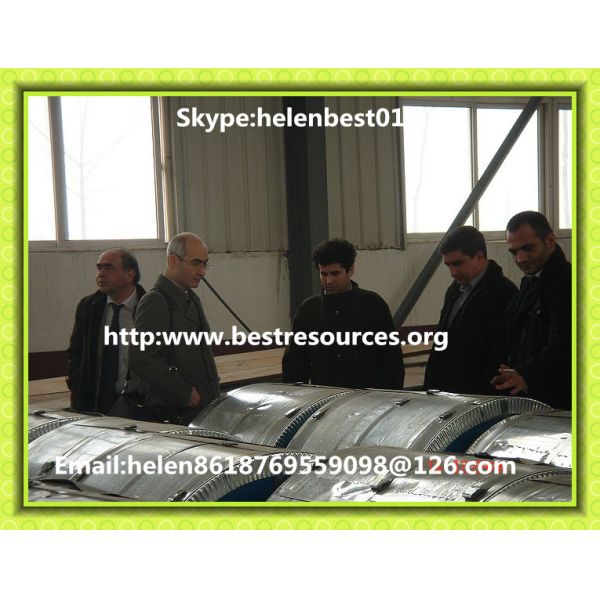 0.40mm*840mm*3000mm roof plate PPGI corrugated steel sheet