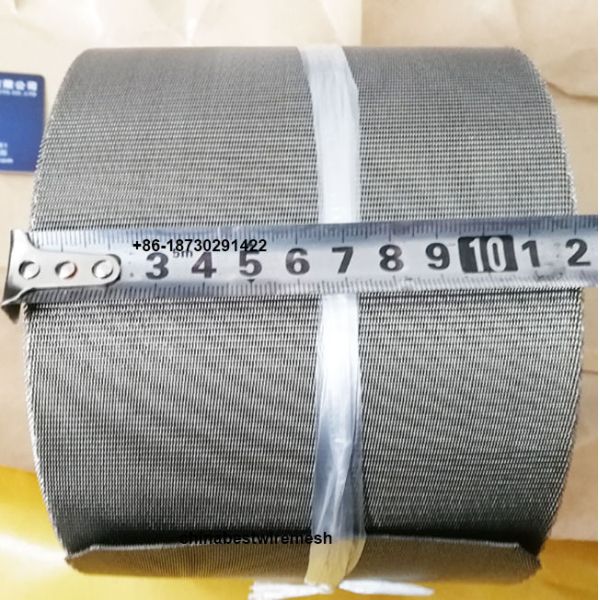 27cm 260x40 mesh 304 stainless steel reverse dutch weave twin cylinder hydraulic belt screens filter for extruder