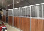 Farm Equipment Horse Stable Box , Horse stall Panels With 20mm Bamboowood