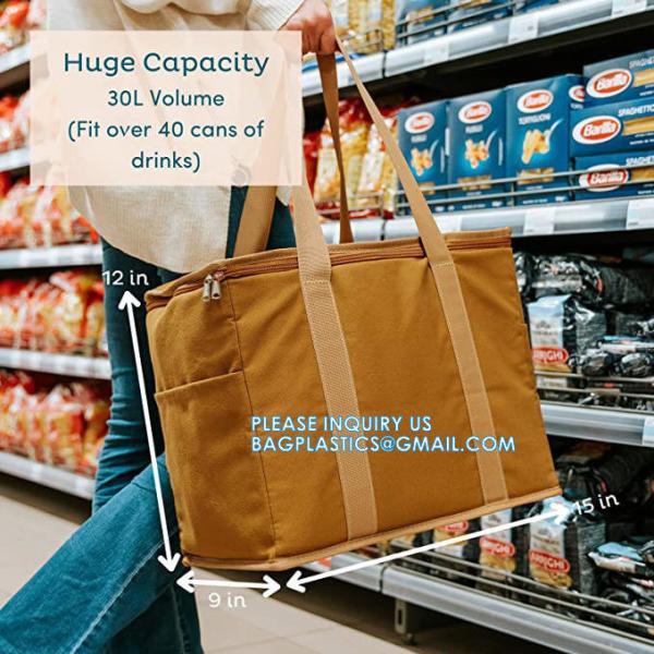Insulated Food Delivery Bag Cooler Bags, Catering Therma For Doordash Catering