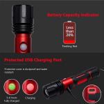 High Power Cree LED Torch Light XPG3 6W 18650 Battery 34x146mm 130g