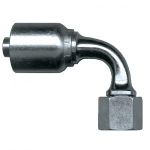 Wholesale ISO8434 Standard Steel Hose Fittings 90 Degree Female Orfs Adapter from china suppliers