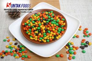 China Colorful Good Taste Bulk Chocolate Bean For Europe Market 12 Months Shelf Life on sale