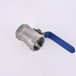 1Pc Type Threaded Female Ball Valve in DN8-DN80 Port Size with Stainless Steel