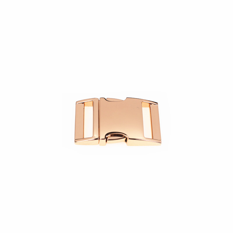 Wholesale Durable Dog Buckle Metal Hardware 1inch Side Release Buckle For Making Pet Collar