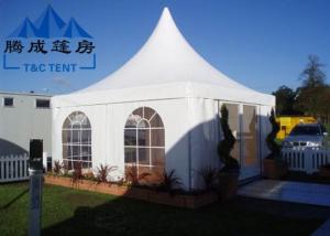 Wholesale Advertising Pagoda Party Tent With White PVC Window / Sidewall Curtain from china suppliers