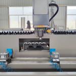Aluminium CNC Punching Machine For Window Door 3200mm 3000mm 3 Axis CNC