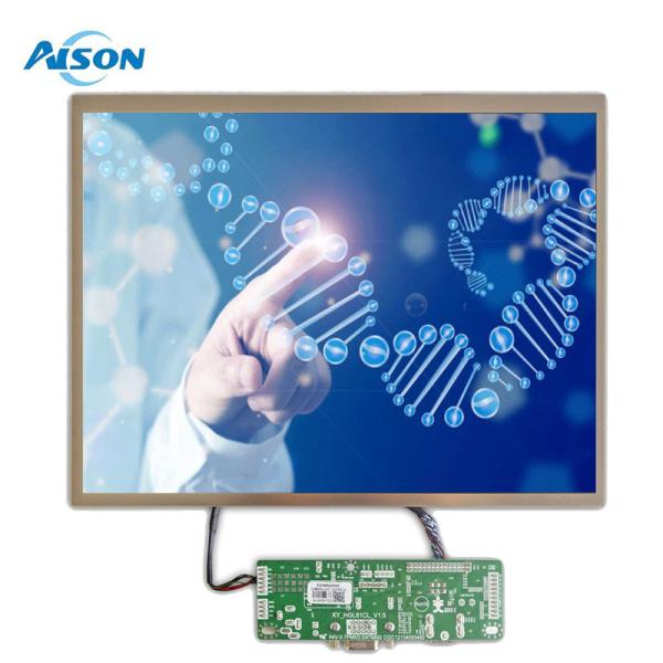 12.1 inch 1024x768 IPS Industrial TFT LCD Display 650 cd/m2 For Industrial